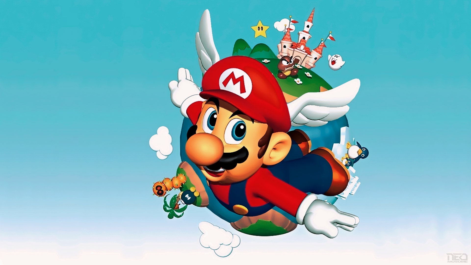 Games Wallpaper Super Mario