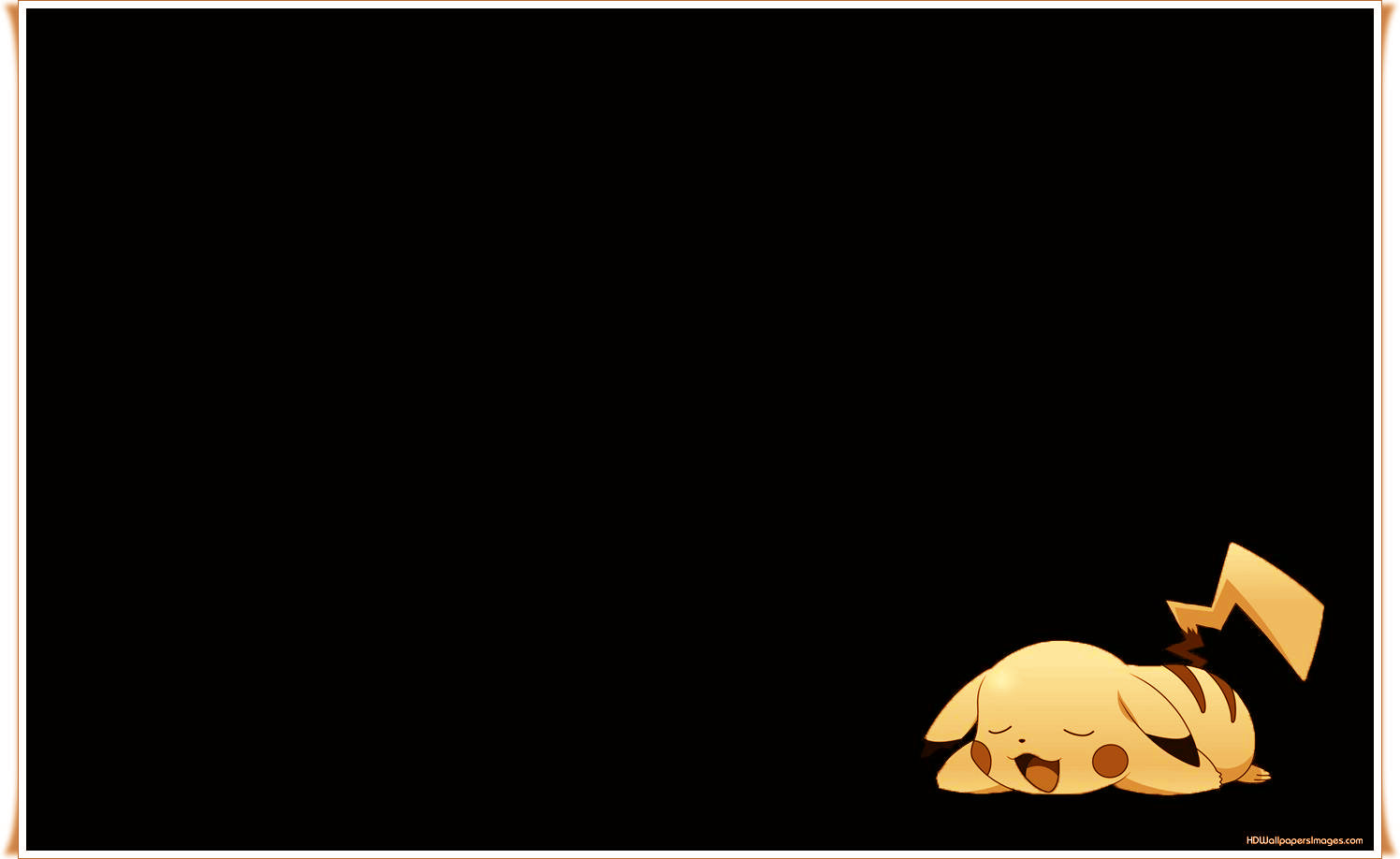 Sleeping Pikachu Wallpaper HD In Games Imageci