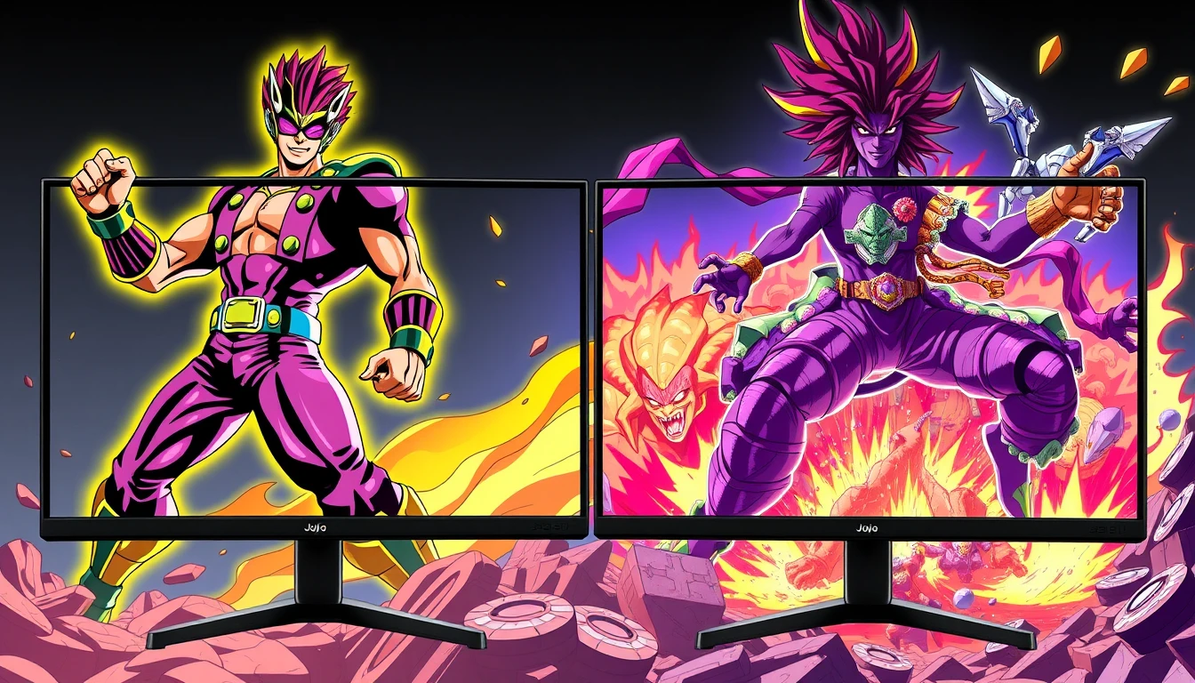 Dual Monitor Jojo Wallpaper