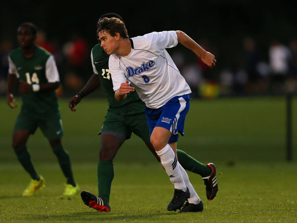 Drake University Athletics Late Goal Lifts To Victory