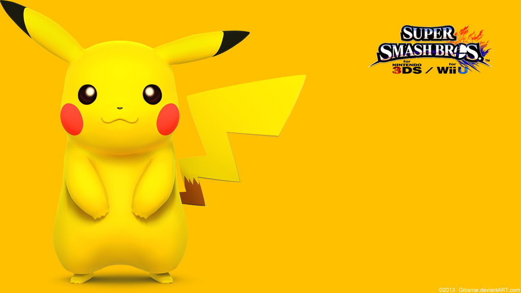 Pikachu Super Smash Bros Wii U