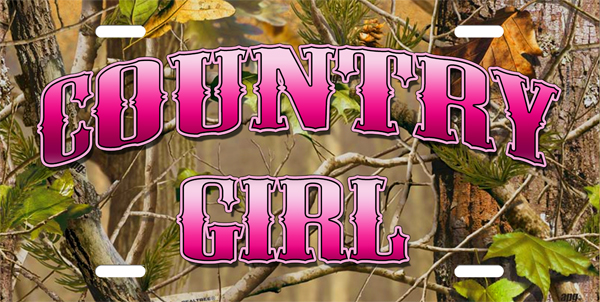 Camo Country Girl Background On Camouflage