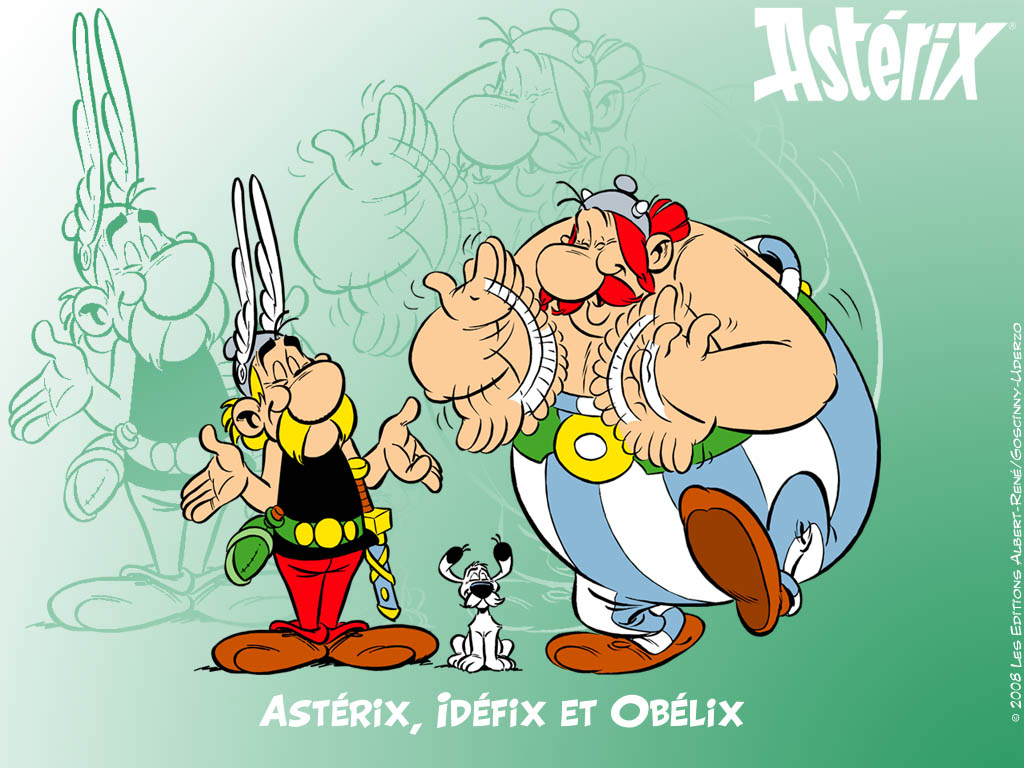 Idefix Asterix En Obelix Wallpaper