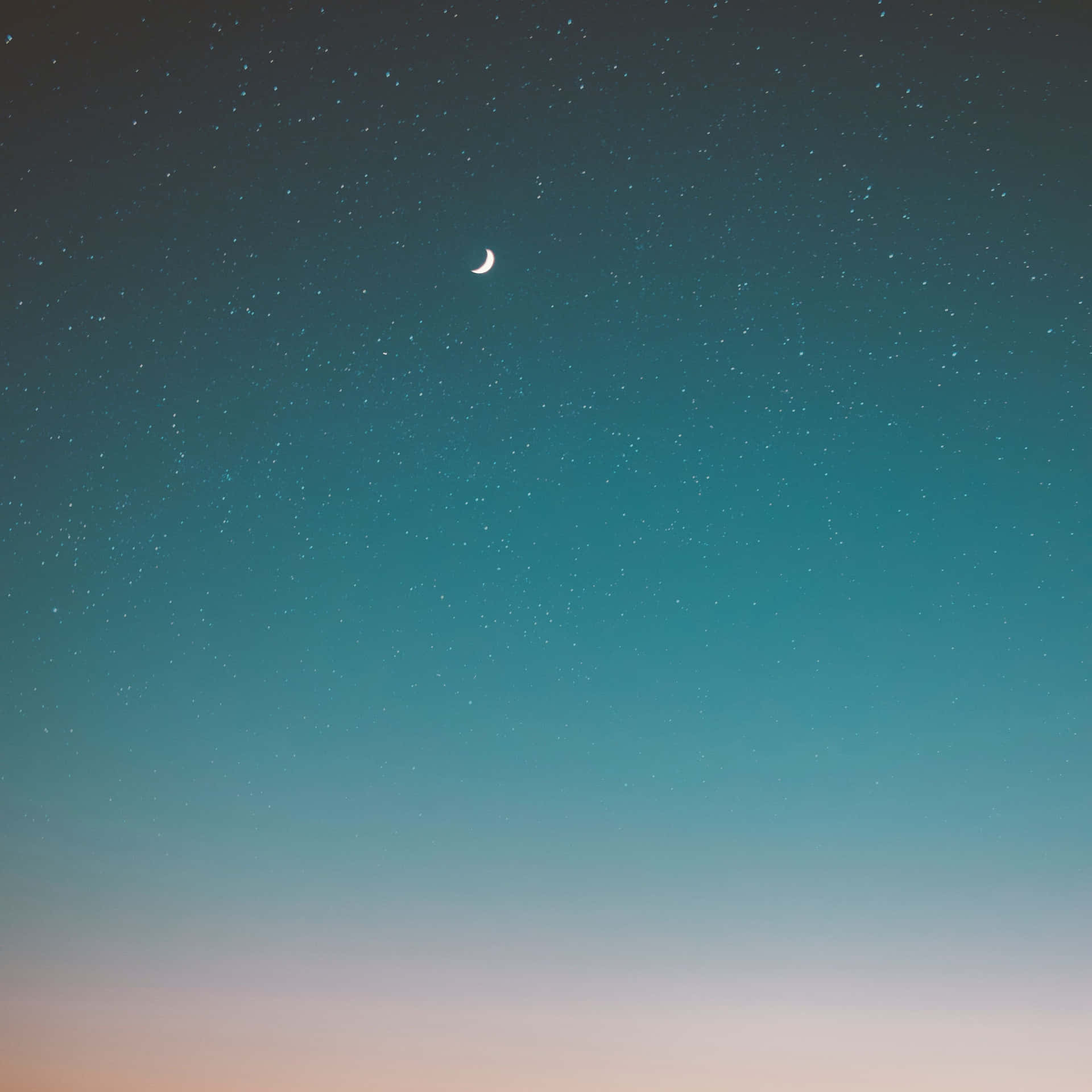 Cool iPad Pro Minimalist Crescent Moon Wallpaper