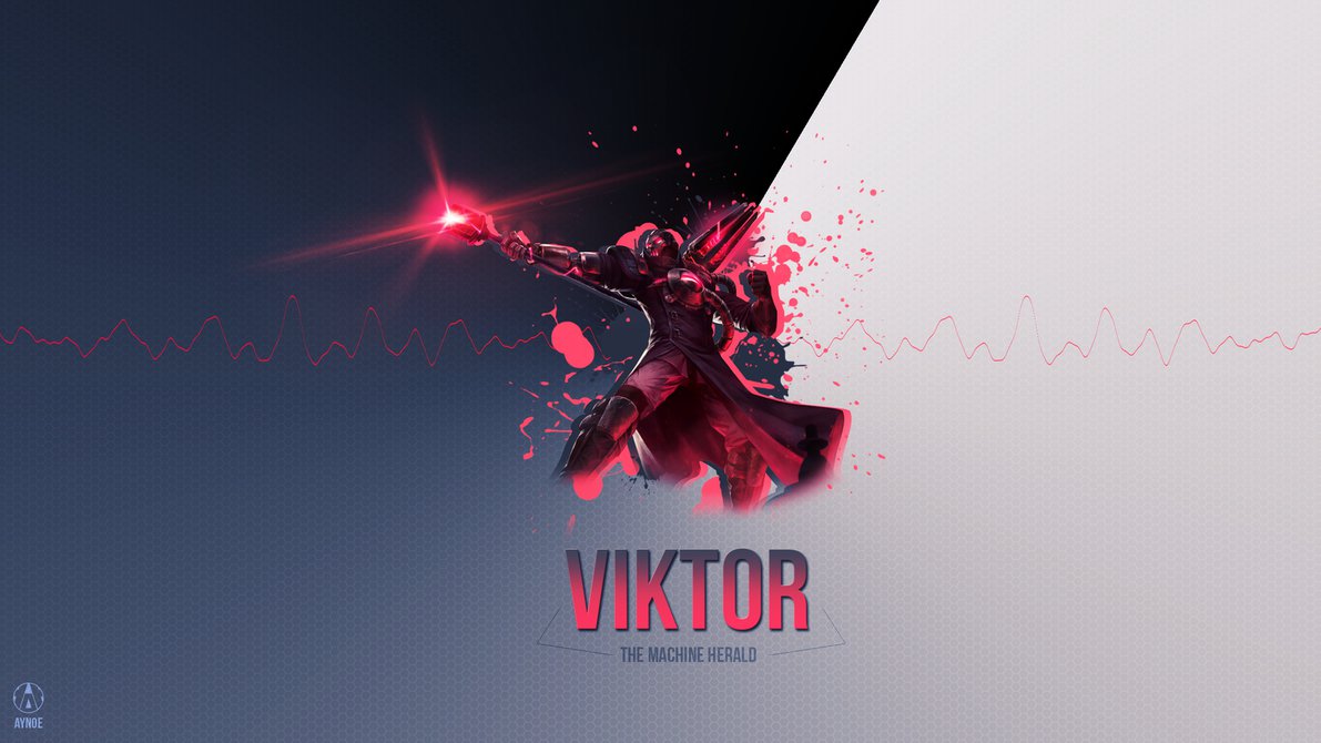 Creator Viktor League Of Legends Wallpaper By Aynoe