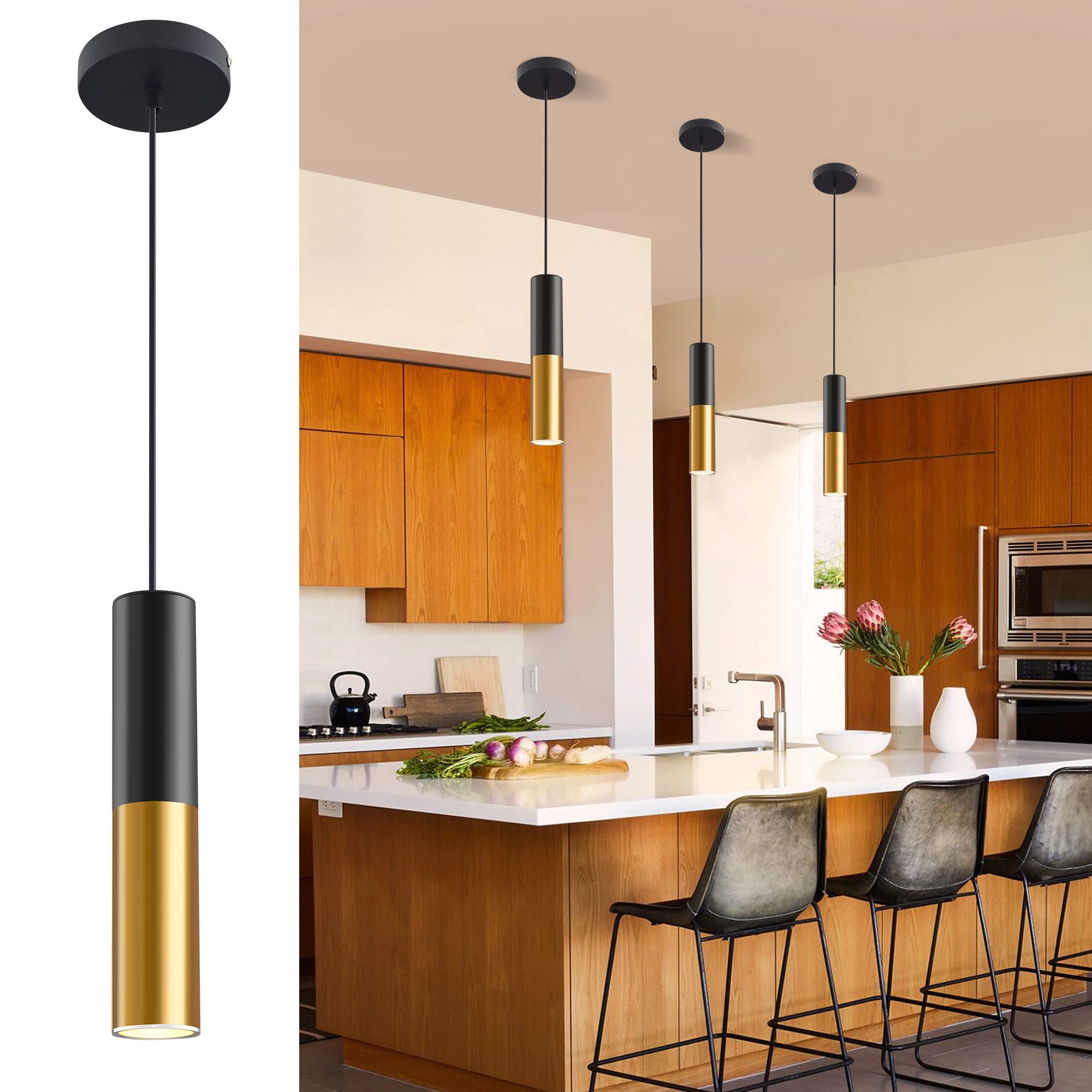 Modern Kitchen Bar Lights Wallpaper