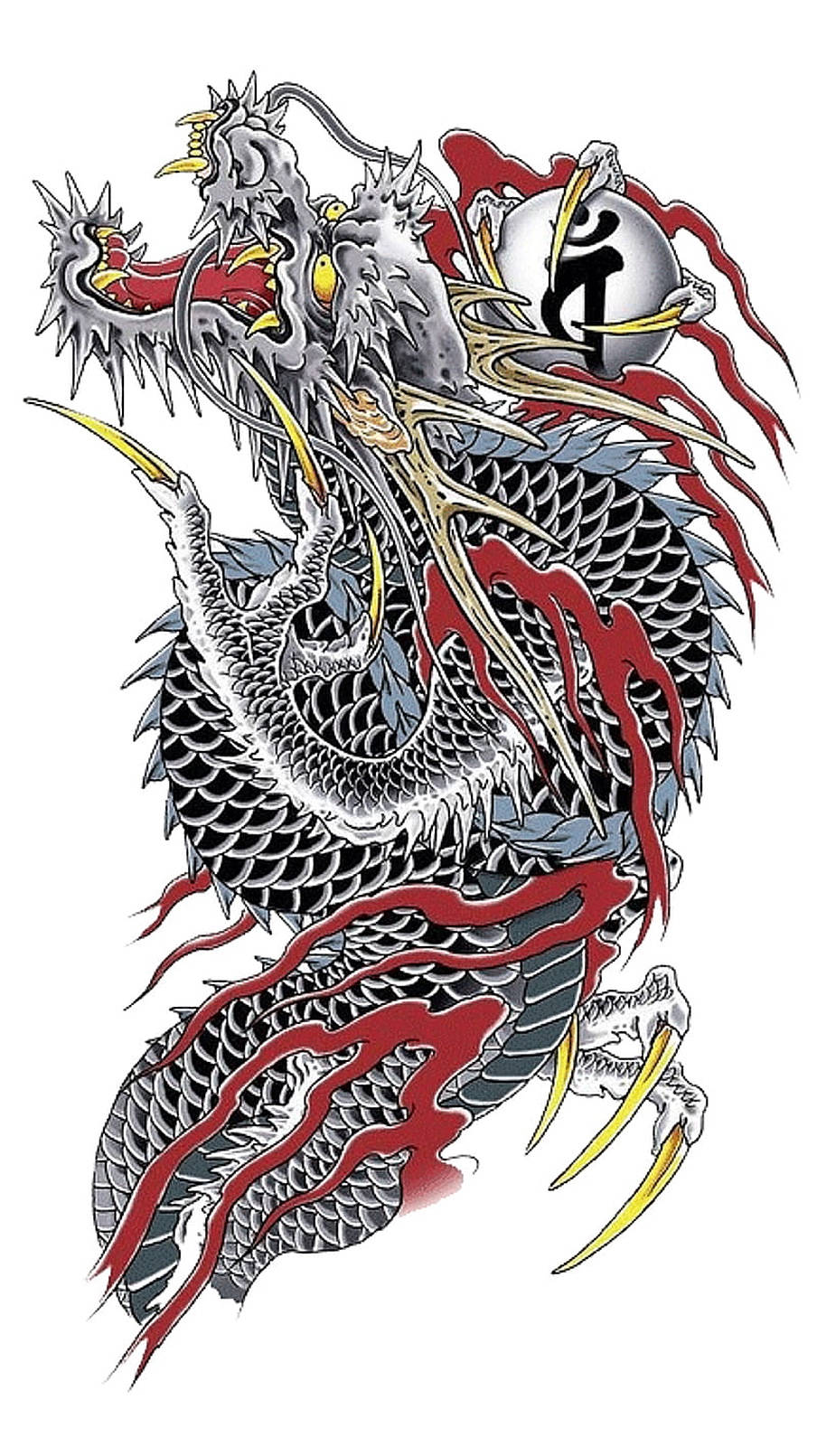 Japanese Dragon Tattoo Wallpaper