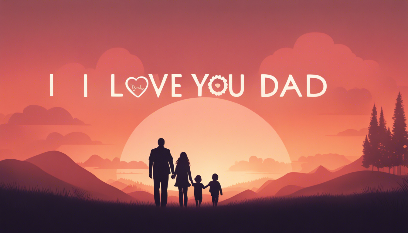 I Love You Dad Wallpaper