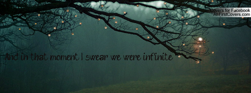 And In That Moment I Swear We Were Infinite Quote Cover