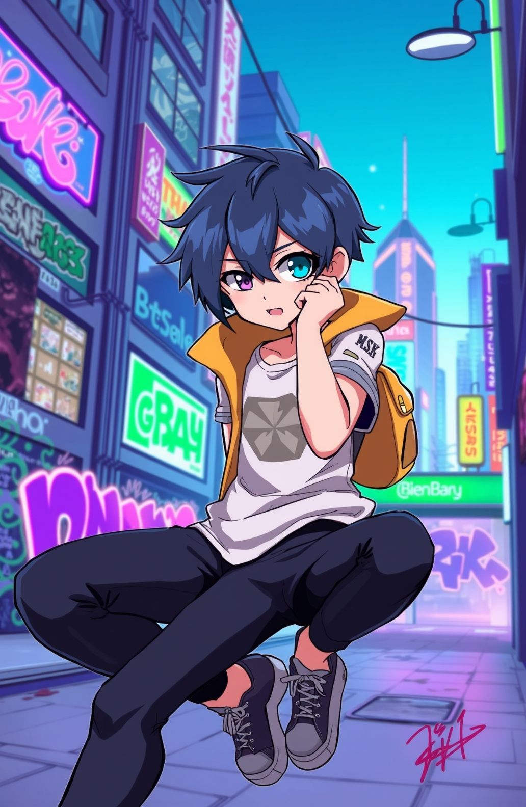 Anime Tomboy Wallpaper