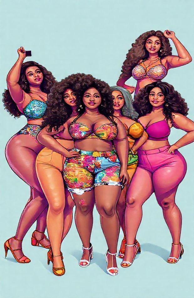 Thick Women Wallpaper