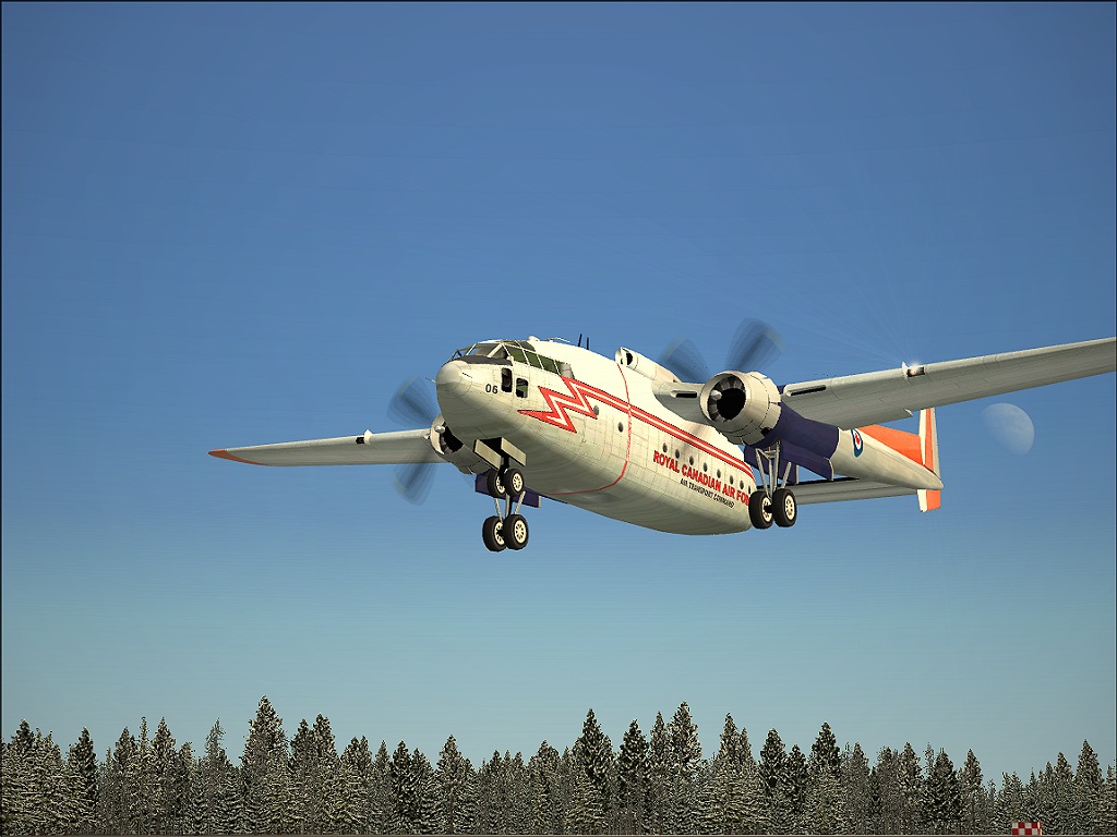 C Flying Boxcar Rcaf St Lawrence River Fsx