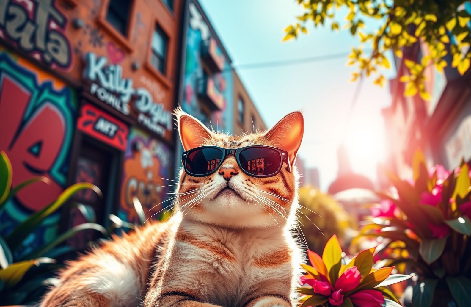 Cool Cat Hd Wallpaper