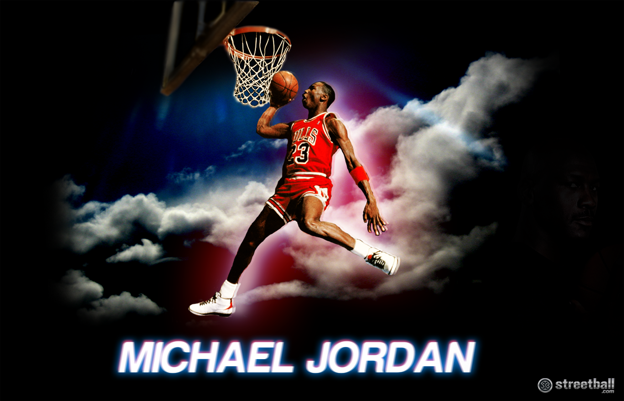 Michael Jordan In His Glory Wallpaper X