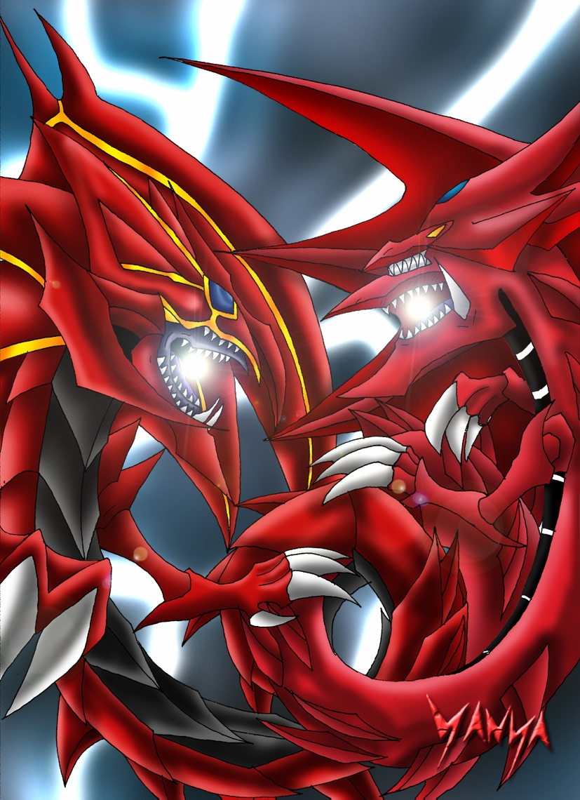 Yanya Uria Vs Slifer By Yu Gi Ohartistsclub