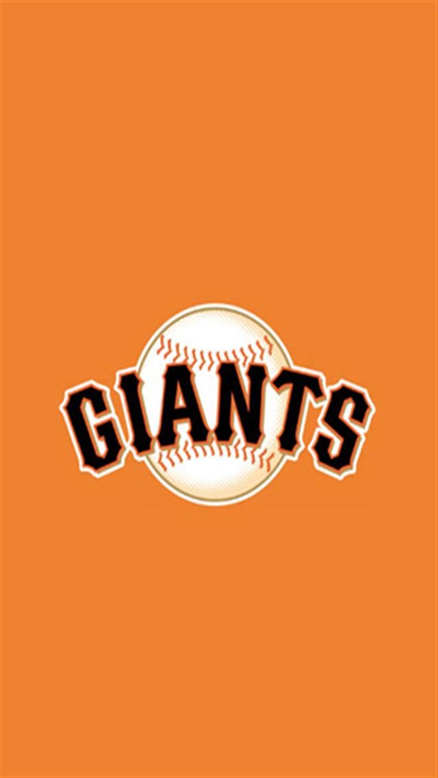 San Francisco Giants Orange Logo Sports iPhone Wallpaper