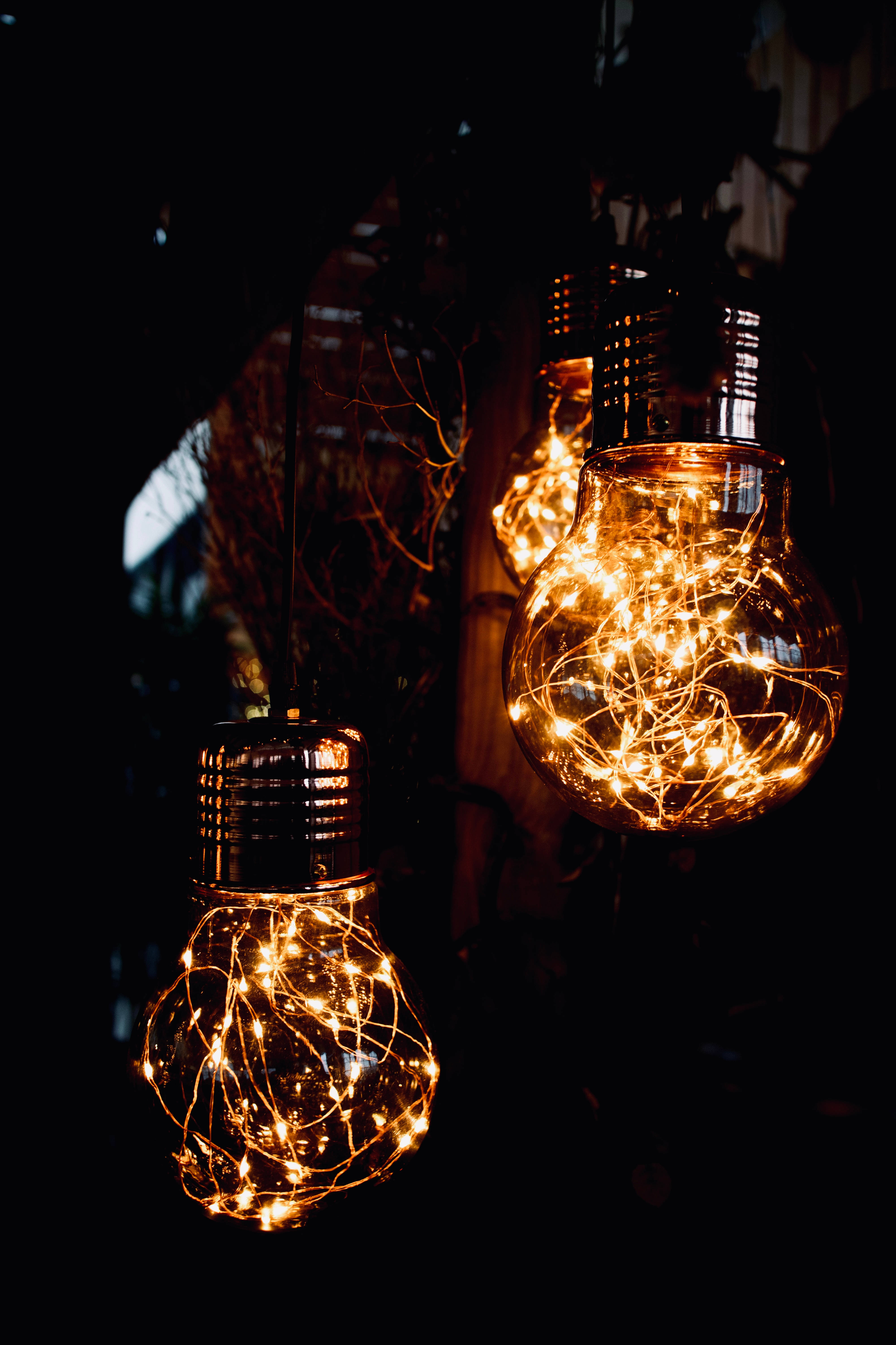 Fairy Lights Aesthetic Wallpaper
