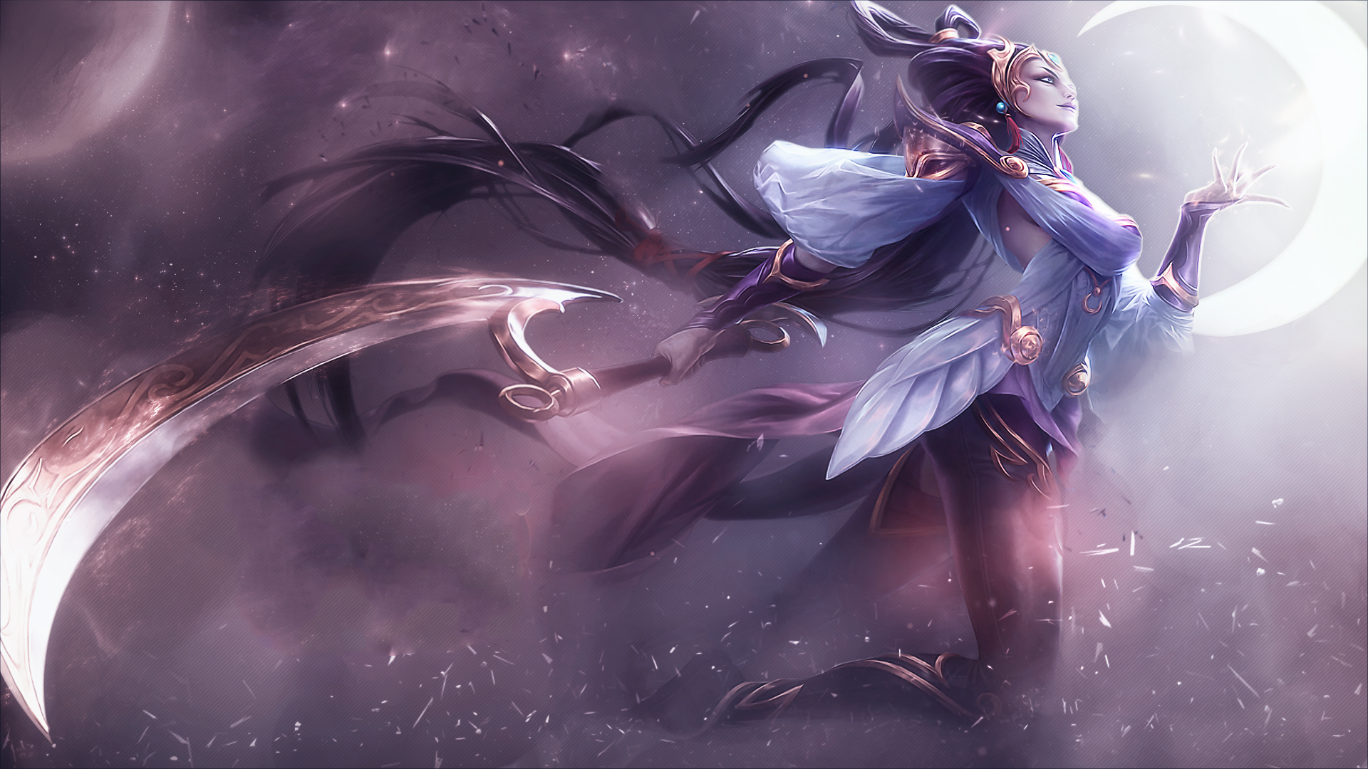 Diana League Of Legends HD Wallpaper Background Image