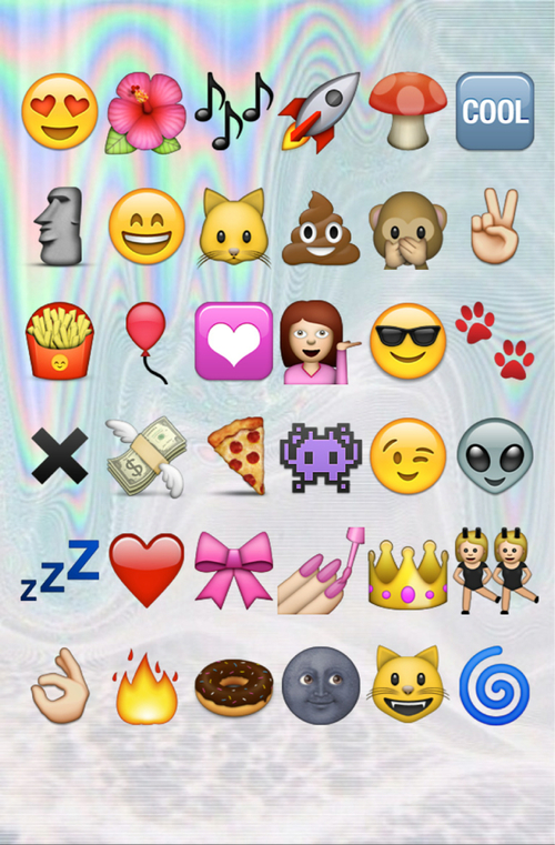 Free download Group of Weird Emoji Wallpaper I Made We Heart It ...