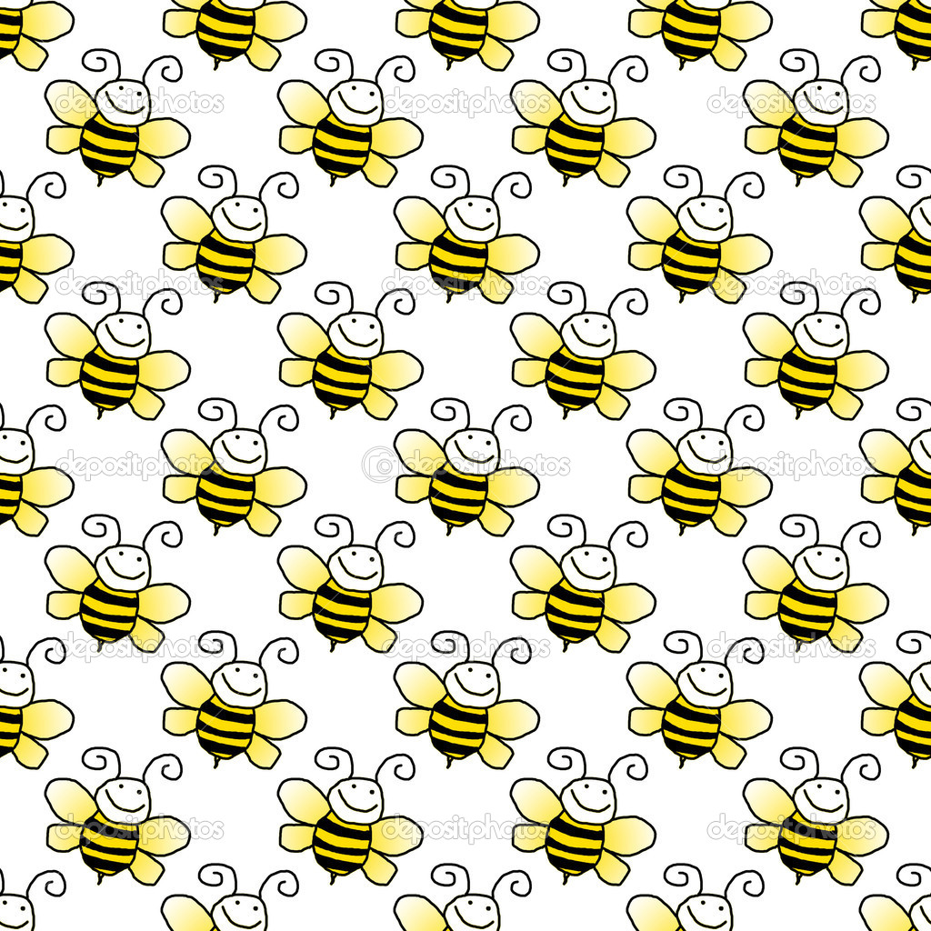 Cute Bumblebee Wallpaper