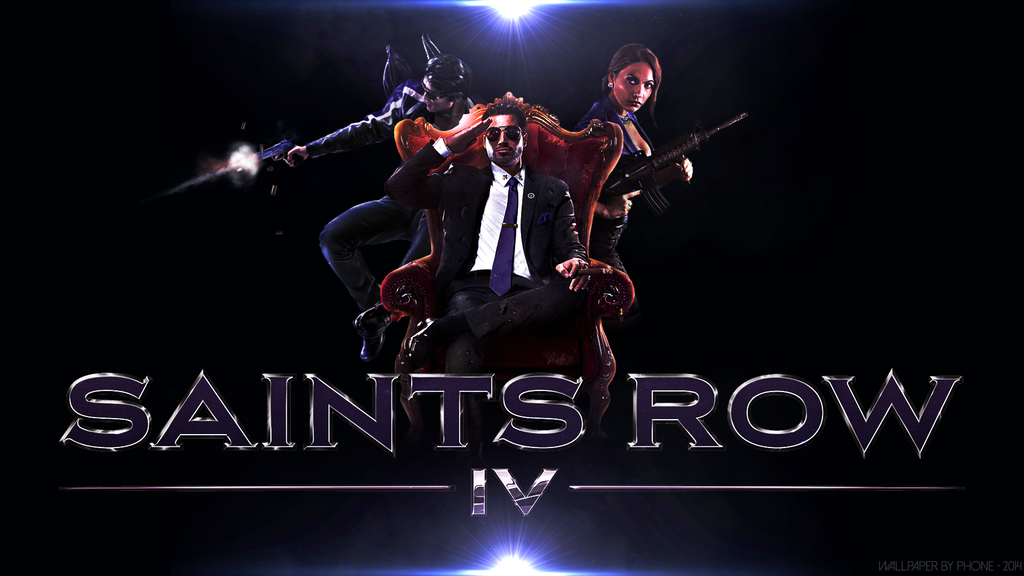 Saints Row Wallpaper The Threesome By Phonegraphics On