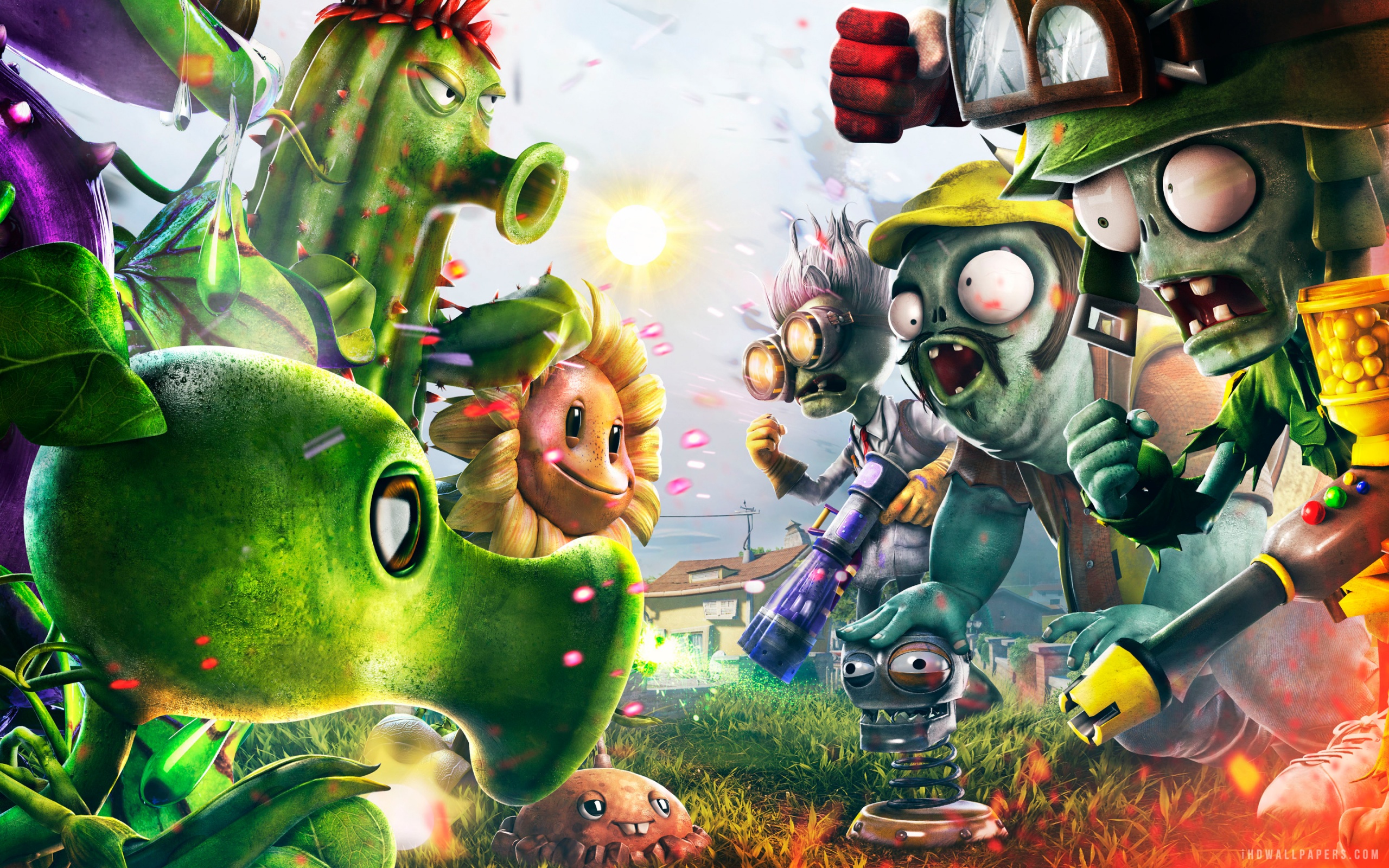 Plants vsZombies Garden Warfare 2 4K tải xuống hình nền