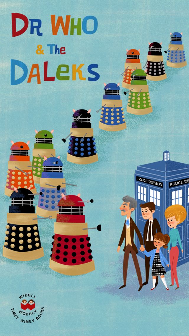 Dr Who And The Daleks iPhone Wallpaper Created By Eren Unten For