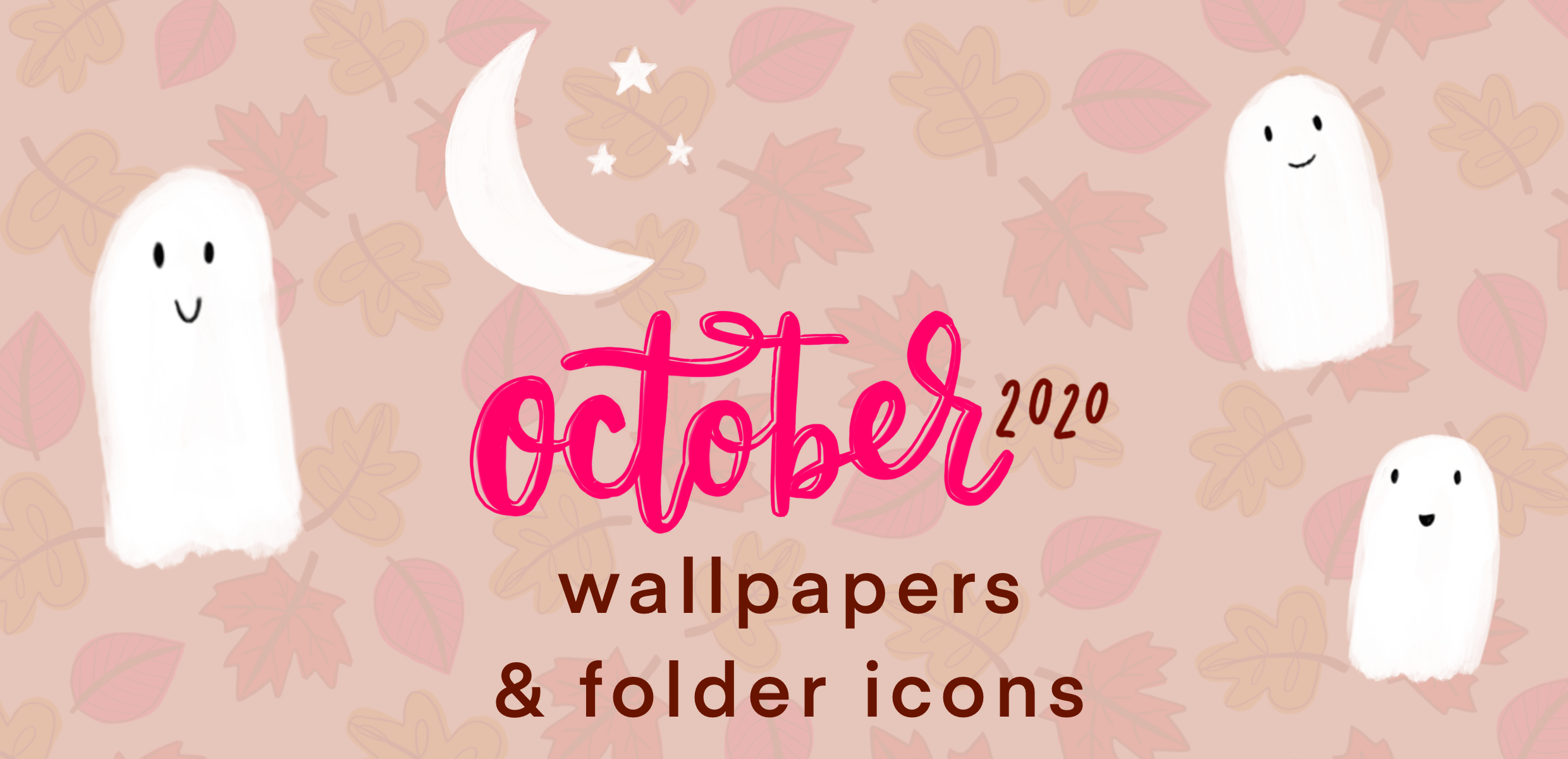 October Wallpaper Folder Icons Whatever Bright Things