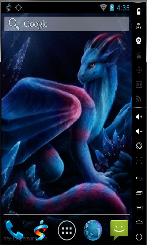 Download Dragon Saga Live Wallpaper free for your Android phone