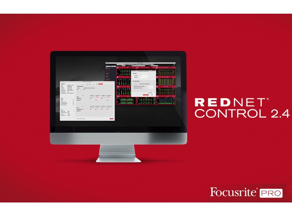Focusrite Pro Red Control Adds New Functionality To