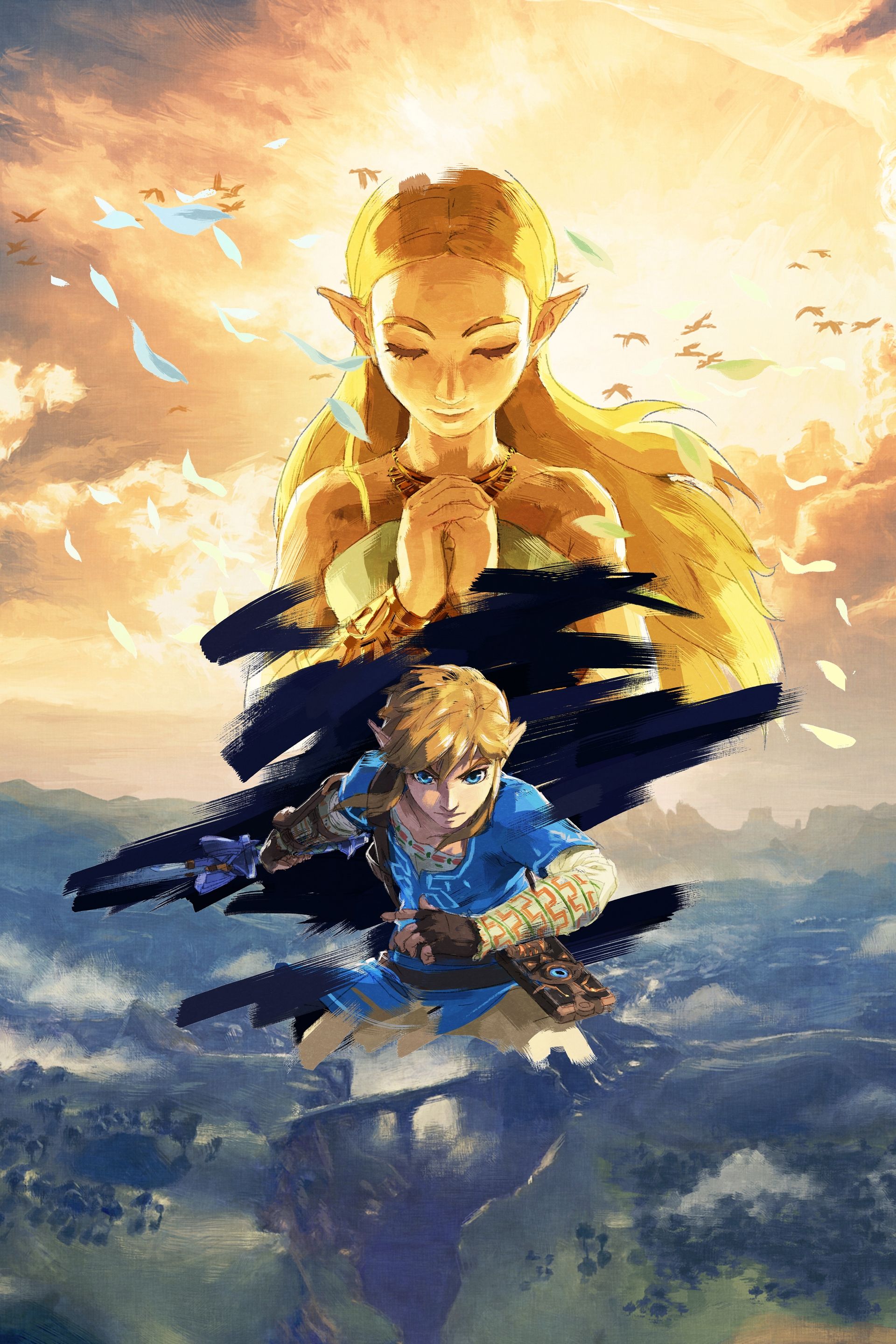 The Legend Of Zelda Breath Wild Full HD Art No