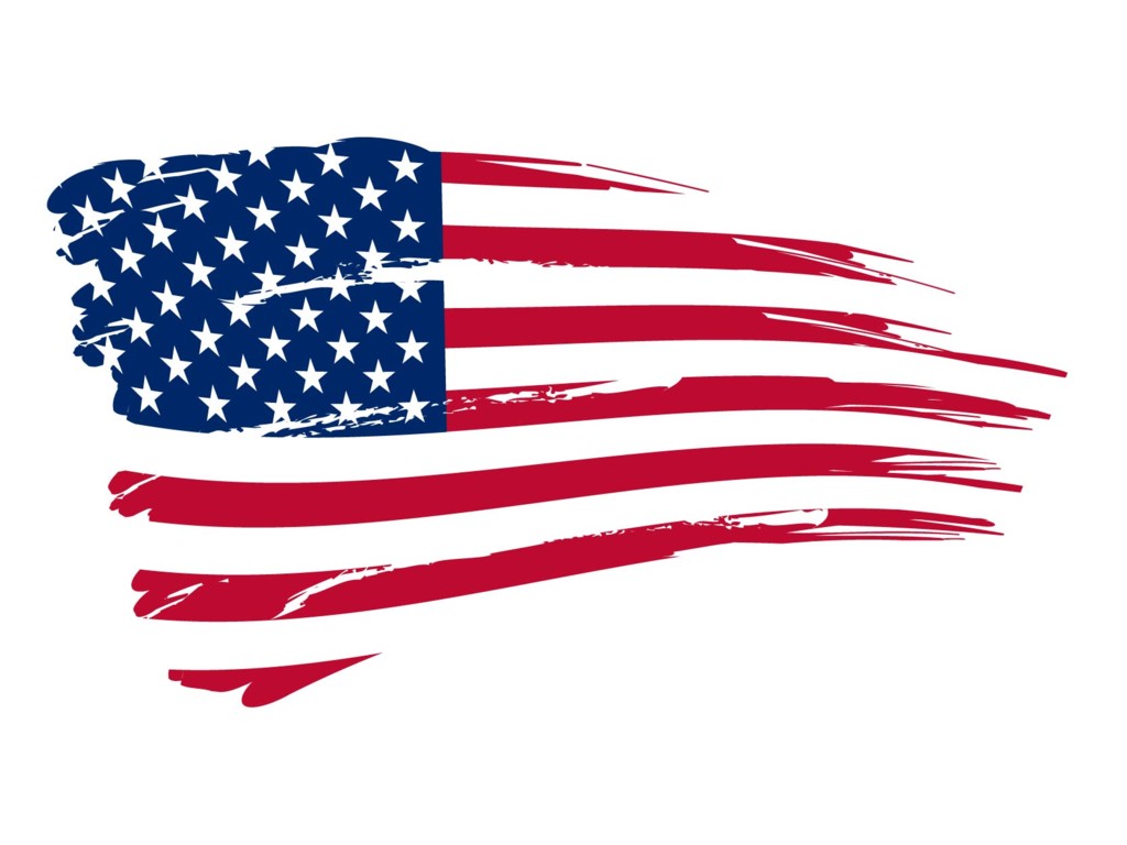 Graafix American Flag Wallpaper