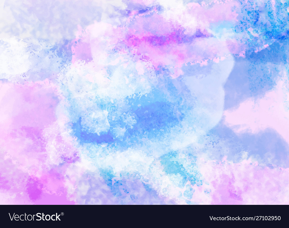 Pastel Watercolour Background Royalty Vector Image