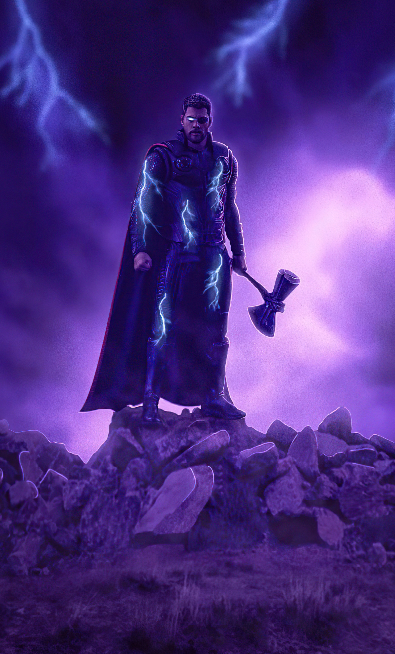 Thor Hammer HD Wallpaper