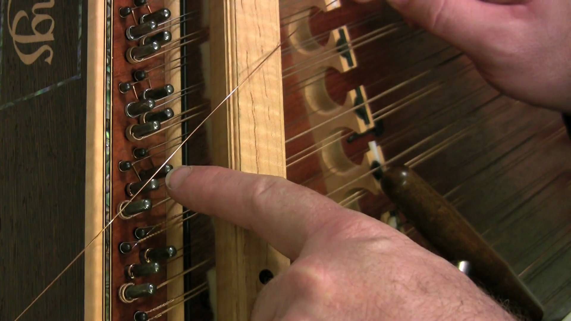 Changing A Hammered Dulcimer String HD In