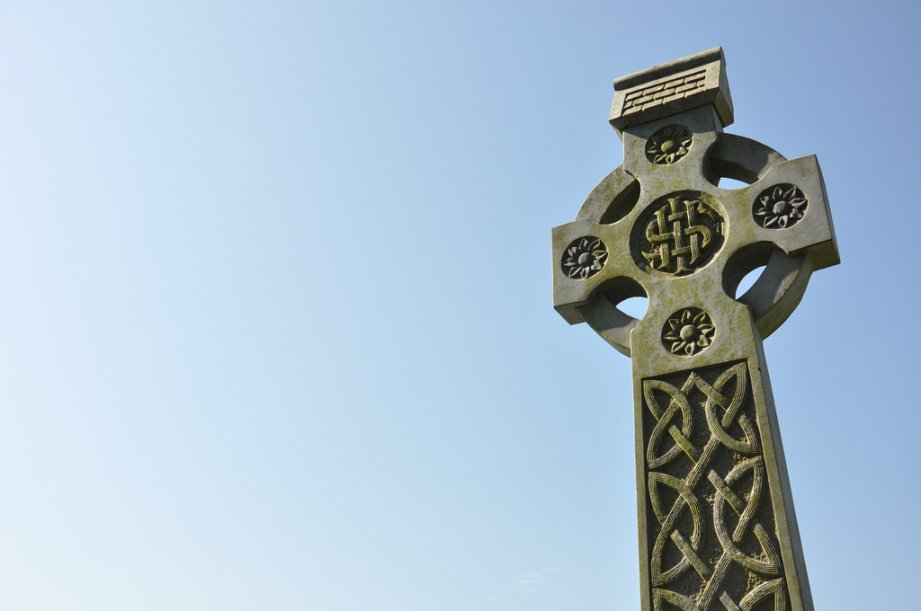 Irish High Wallpaper Cross As Hagis