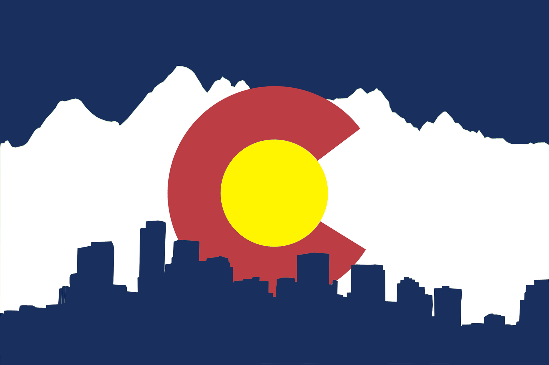 Colorado Flag Computer Wallpaper Desktop Background