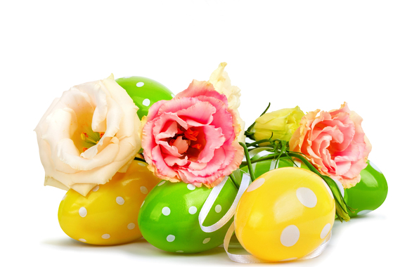 Wallpaper Easter Flowers Roses Holidays