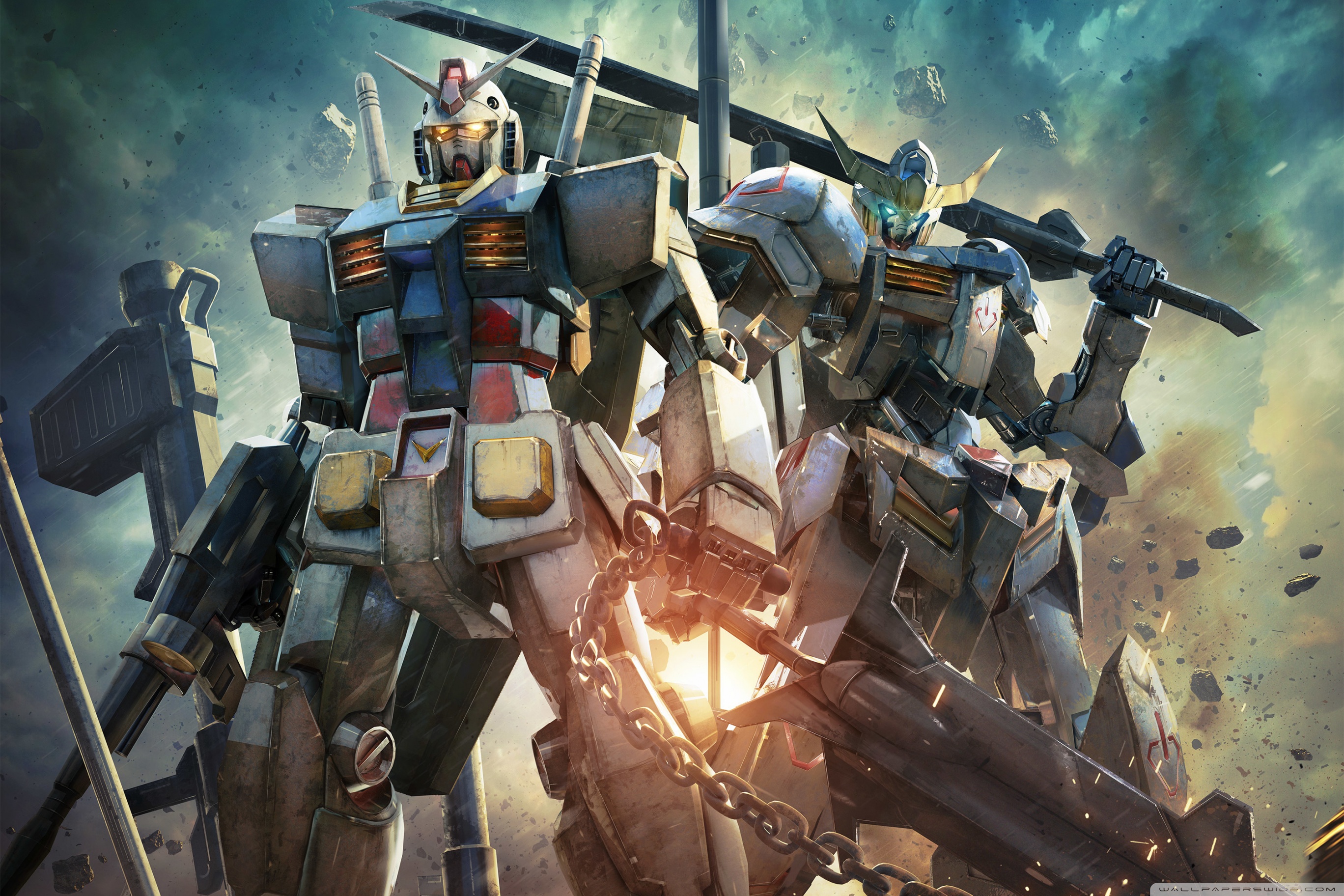 Gundam Versus Video Game Ultra HD Desktop Background Wallpaper For