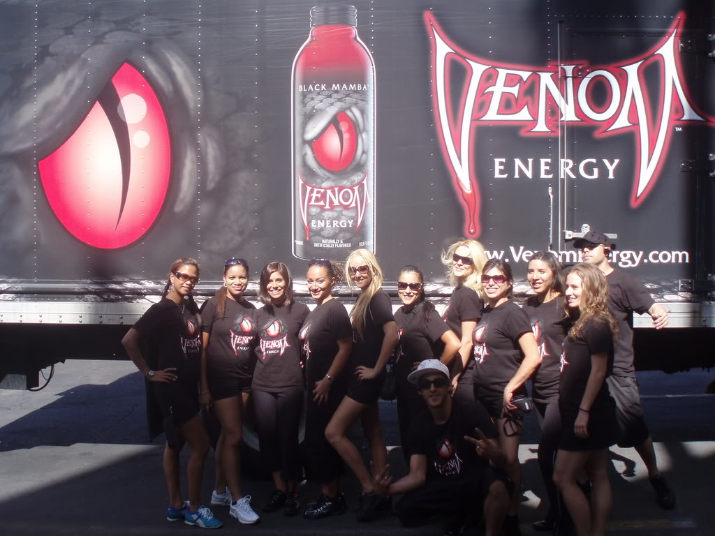 Venom Energy Drink Promo Graphics Code