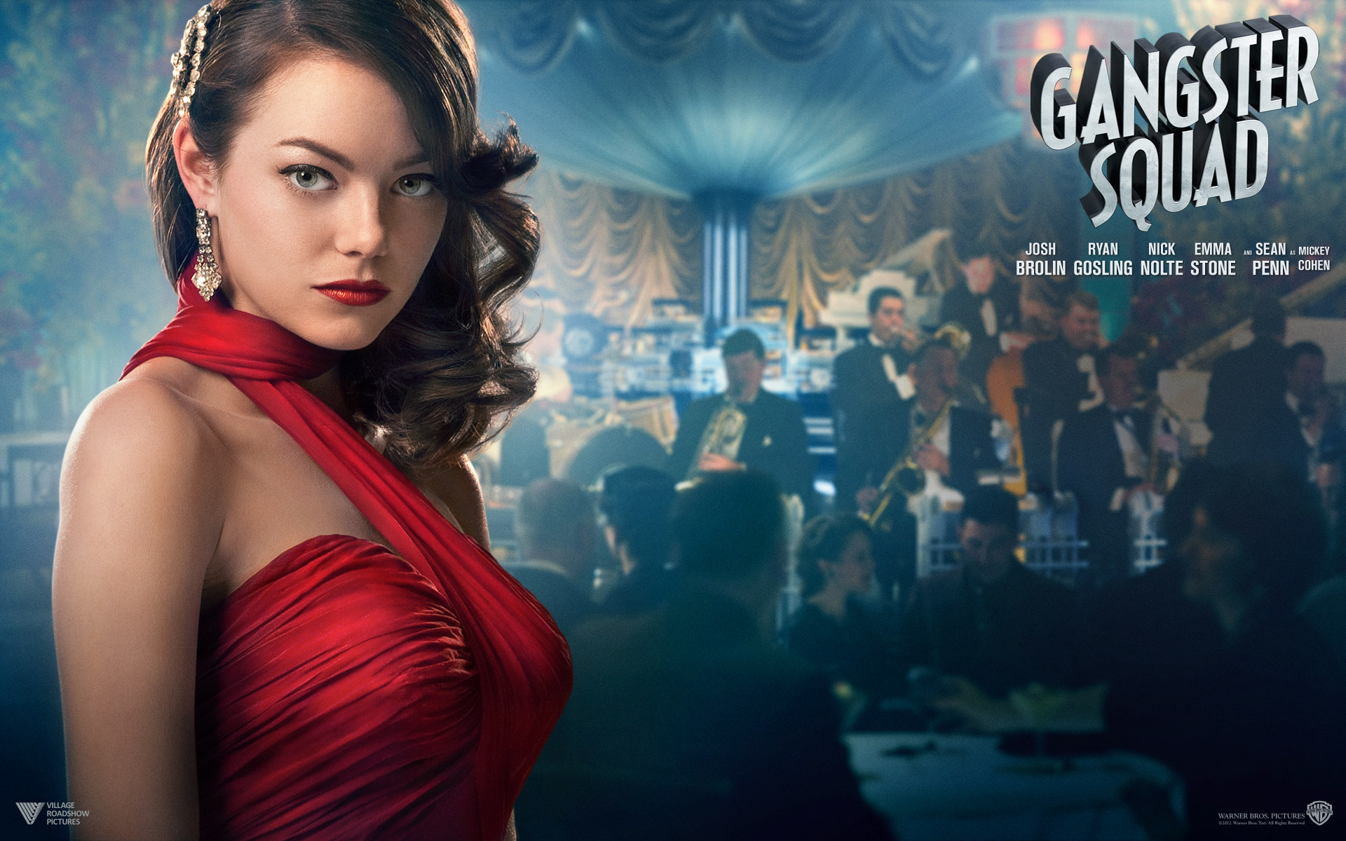 Emma Stone in Gangster Squad Wallpapers HD Wallpapers 1920x1200