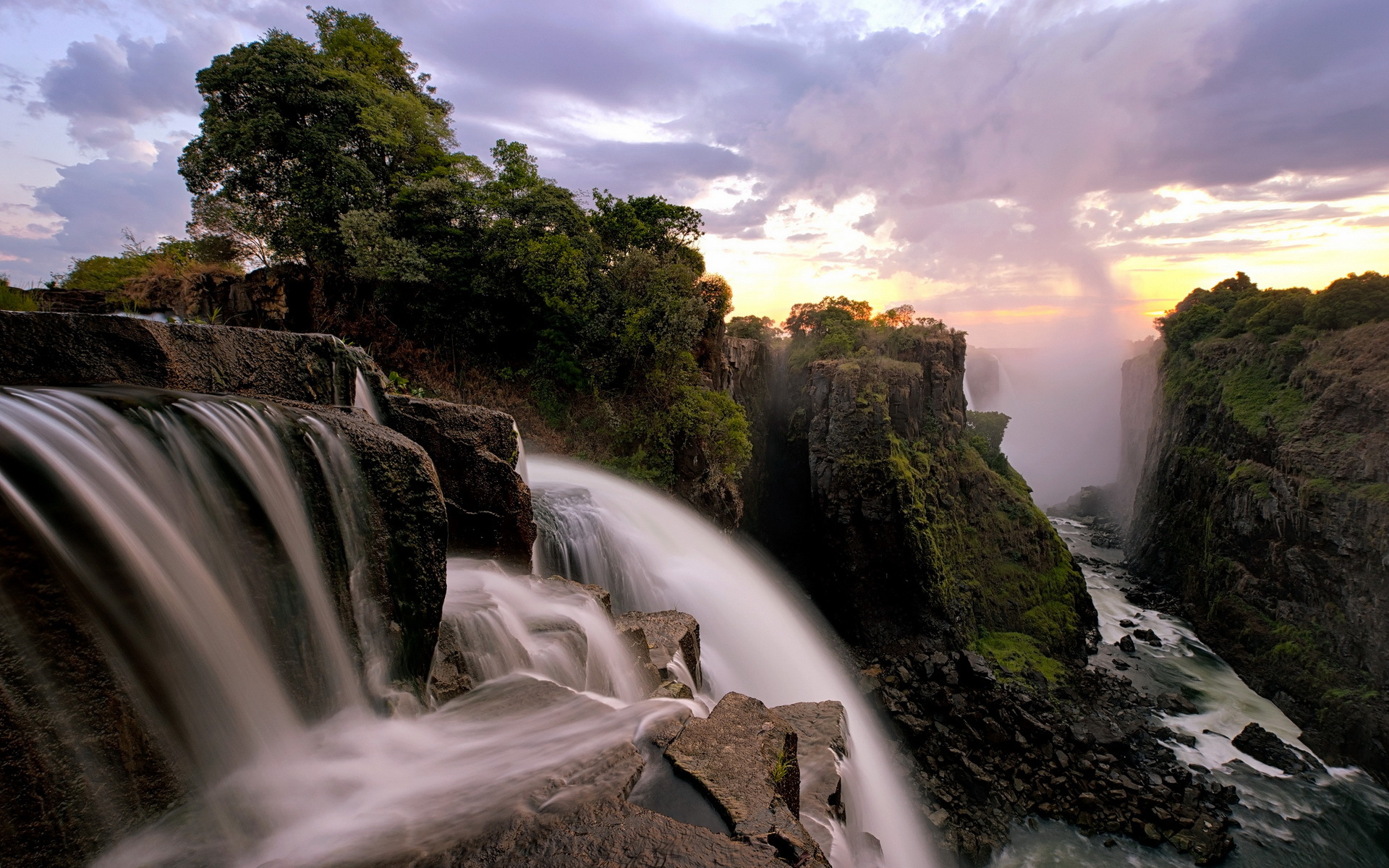Victoria Falls Zimbabwe Wallpaper Desktop Explore Countries With Us