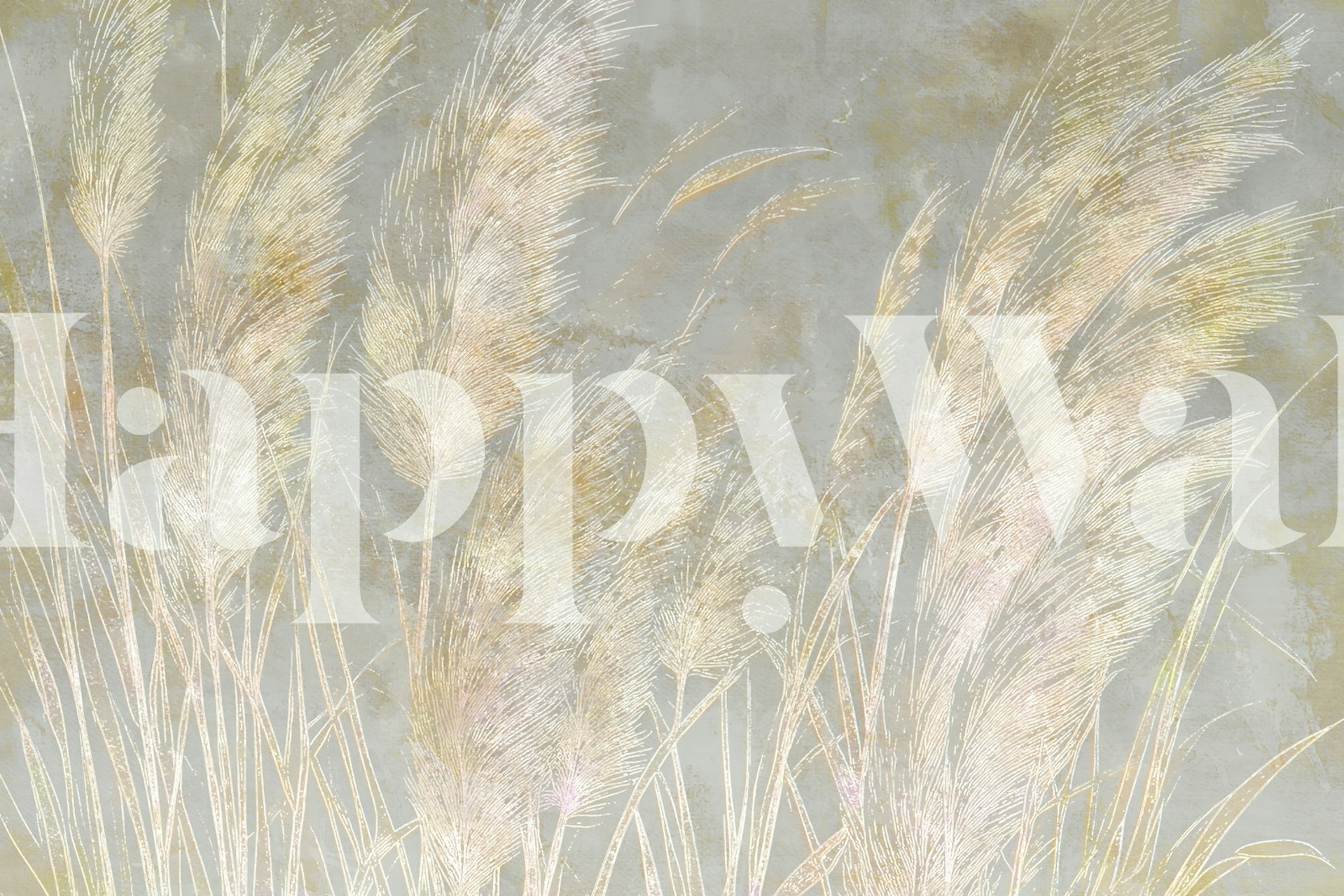 Pampas Grass Dreams Wallpaper