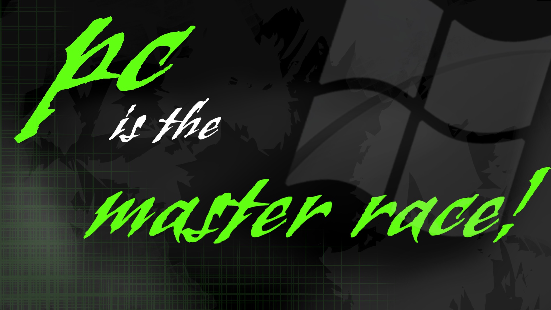Pc Is The Master Race 1080p Background By 1damnninja On