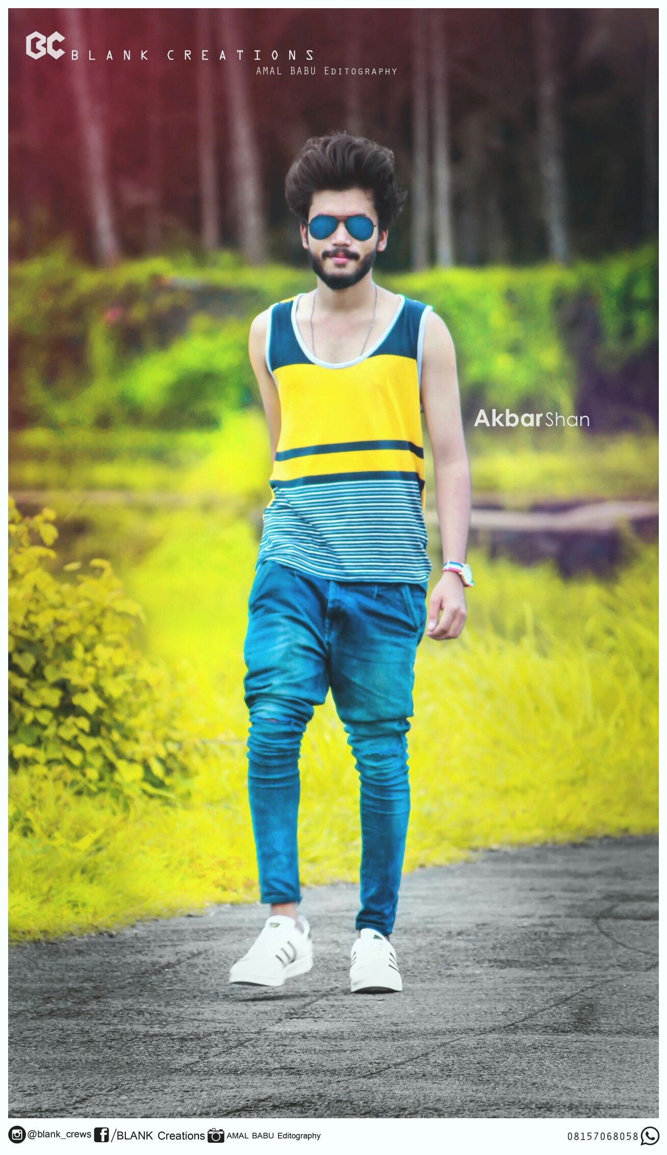 Model Akbar Shan With Image Photo Poses For Boy Studio