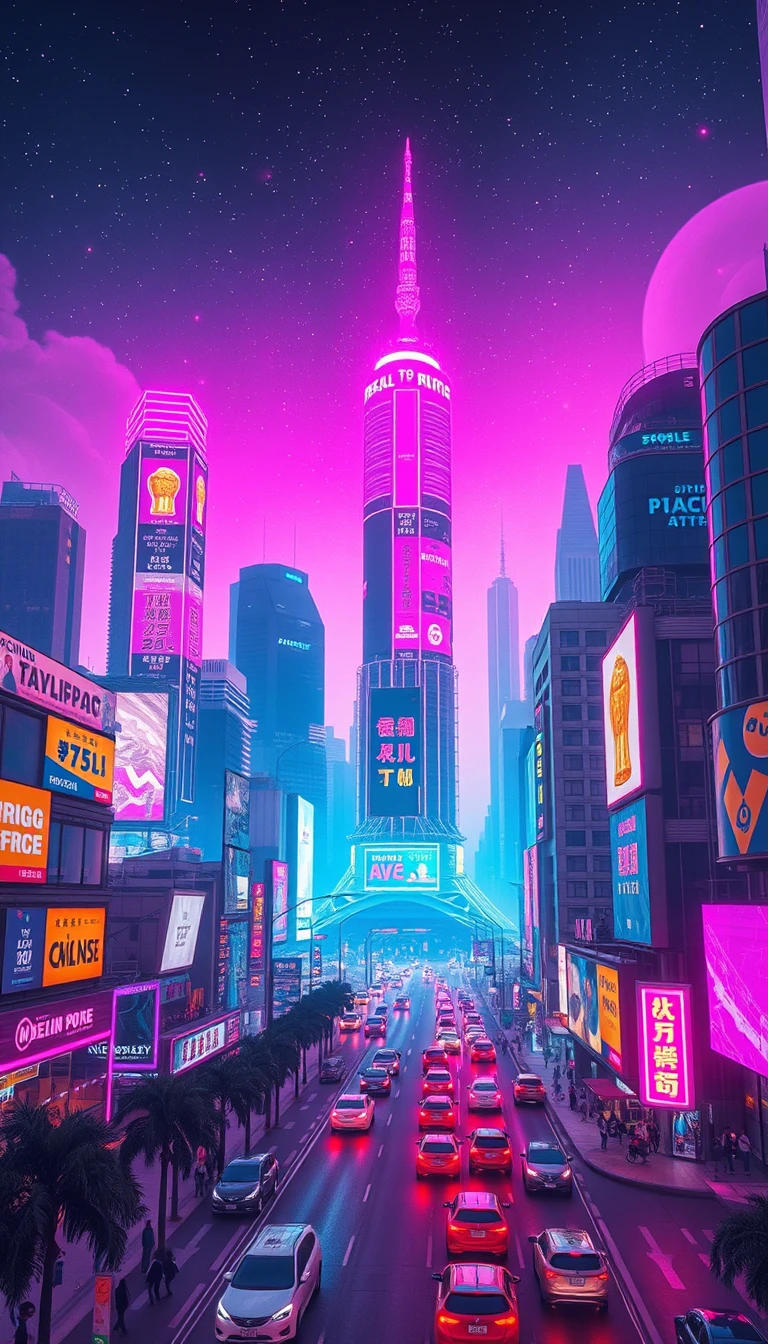 Neon 4k Phone Wallpaper