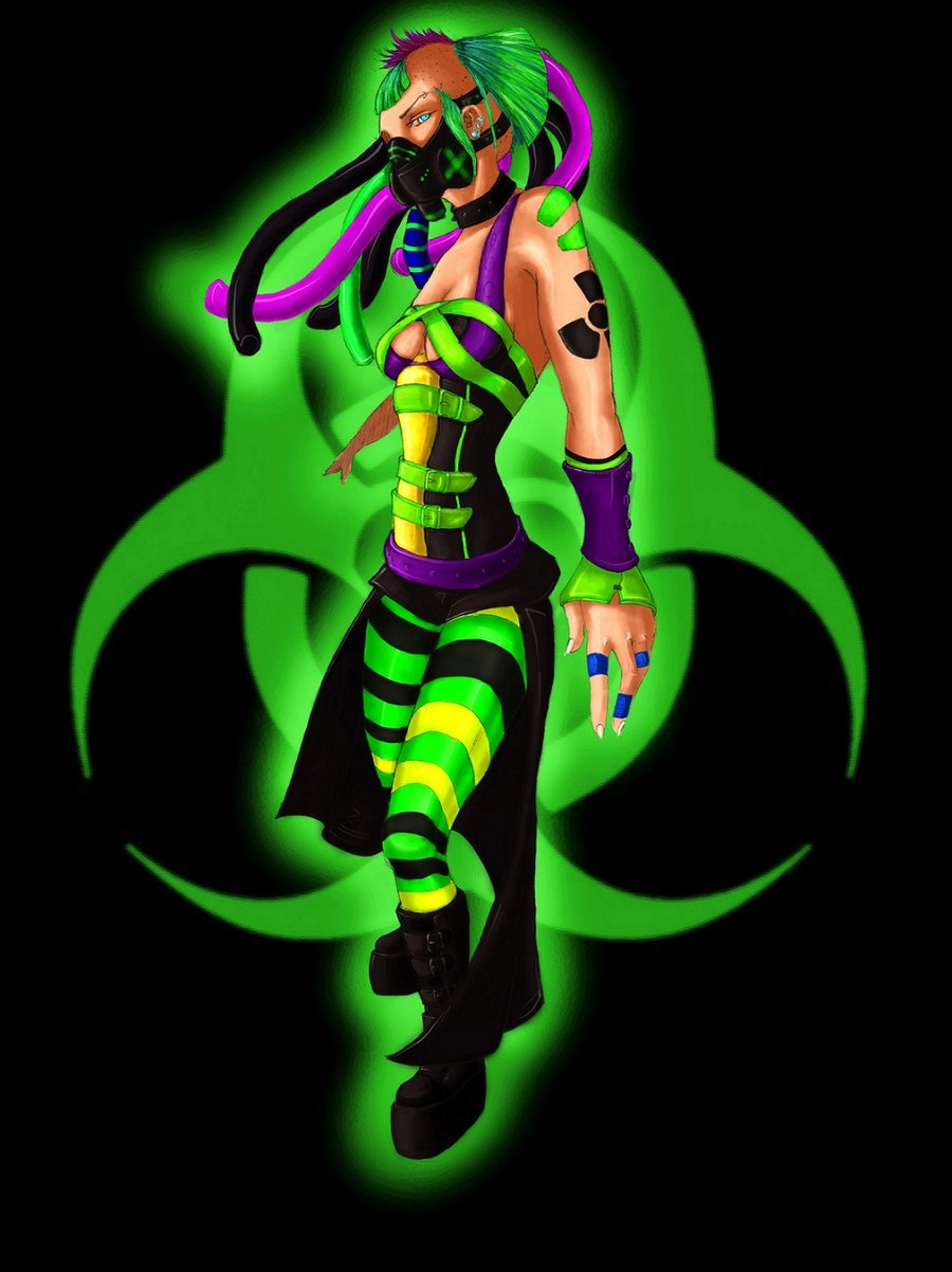 Cyber Goth Art Cybergoth By Woofynator