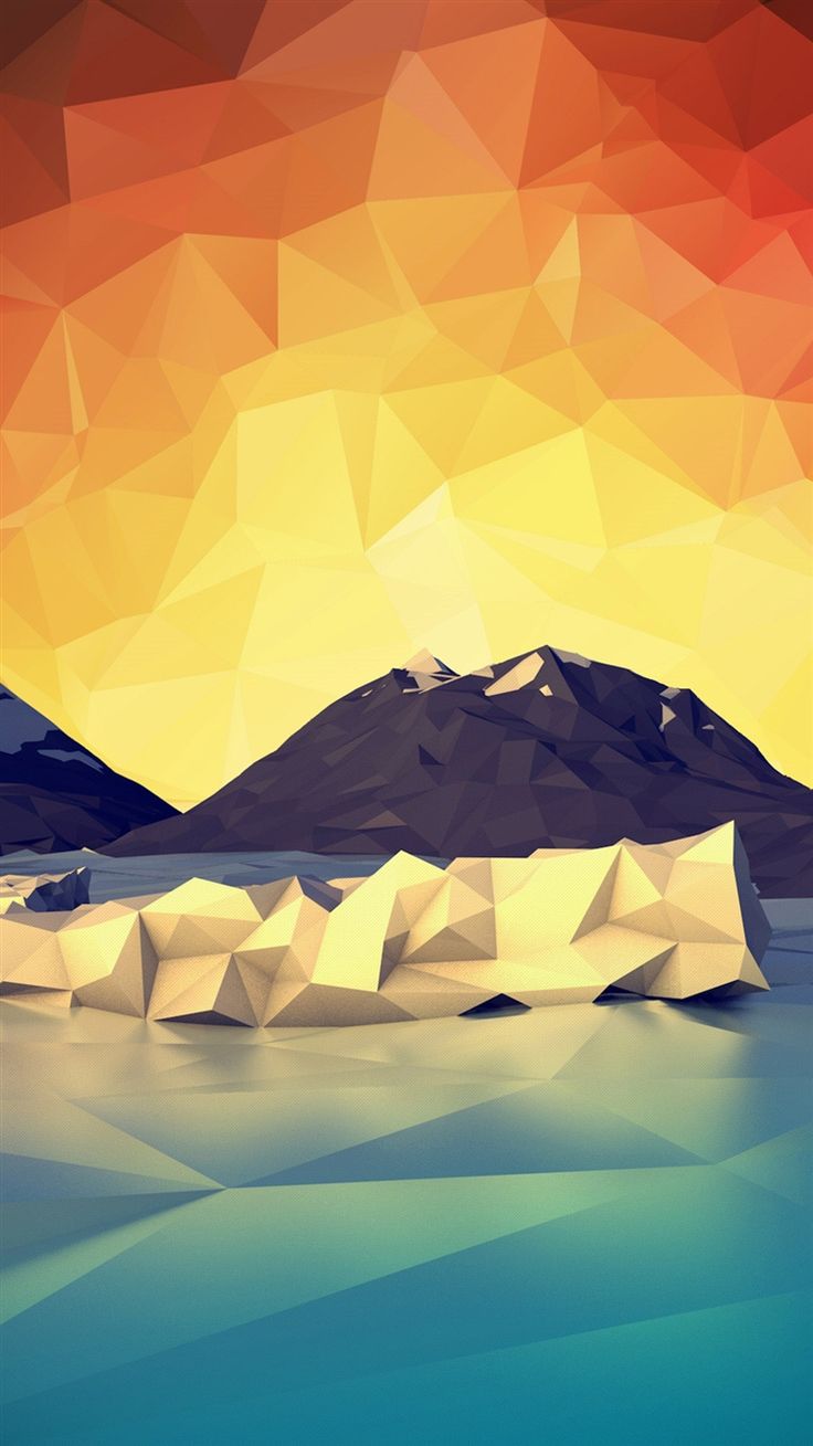 Low Poly Wallpapers Desk Phone Abstract art wallpaper