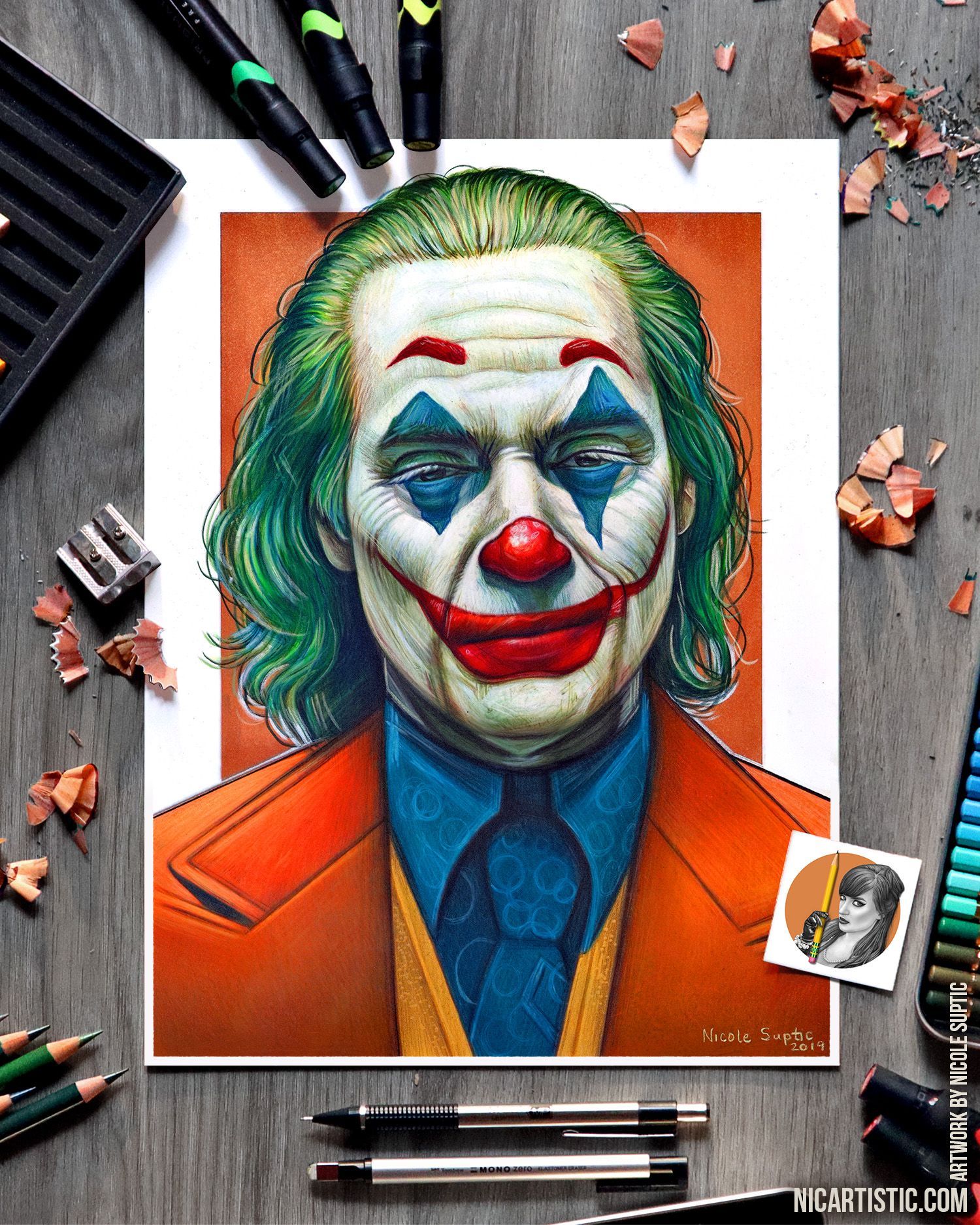 🔥 Free Download Joker Painting Acrylics Aesthetic Wallpaper Art Drawing ...