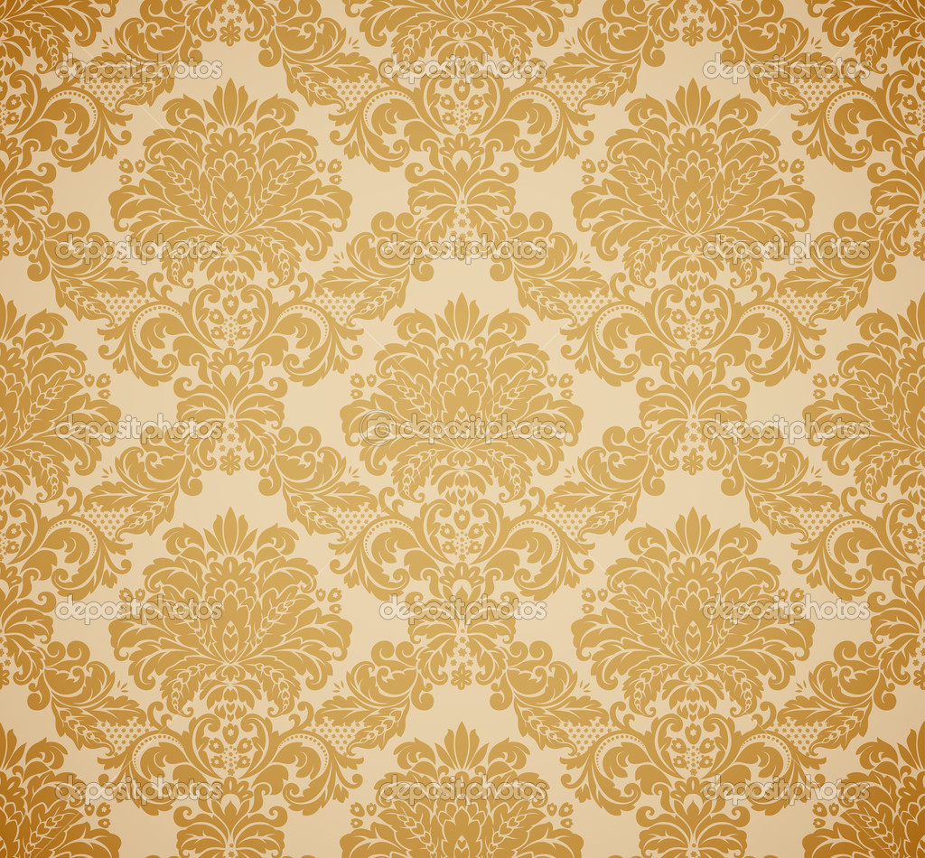 Flower Pattern Seamless Fabric Texture Floral Vintage